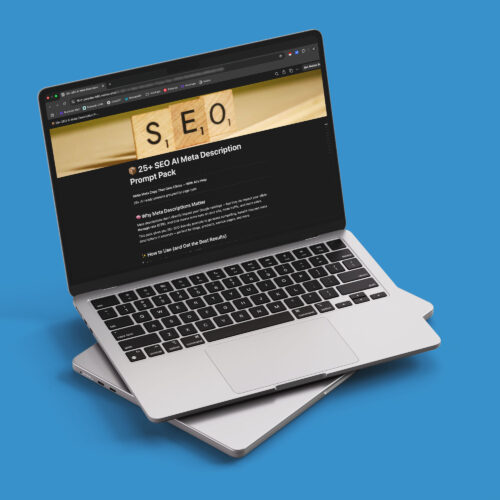 25+ SEO AI Meta Description Prompt Pack