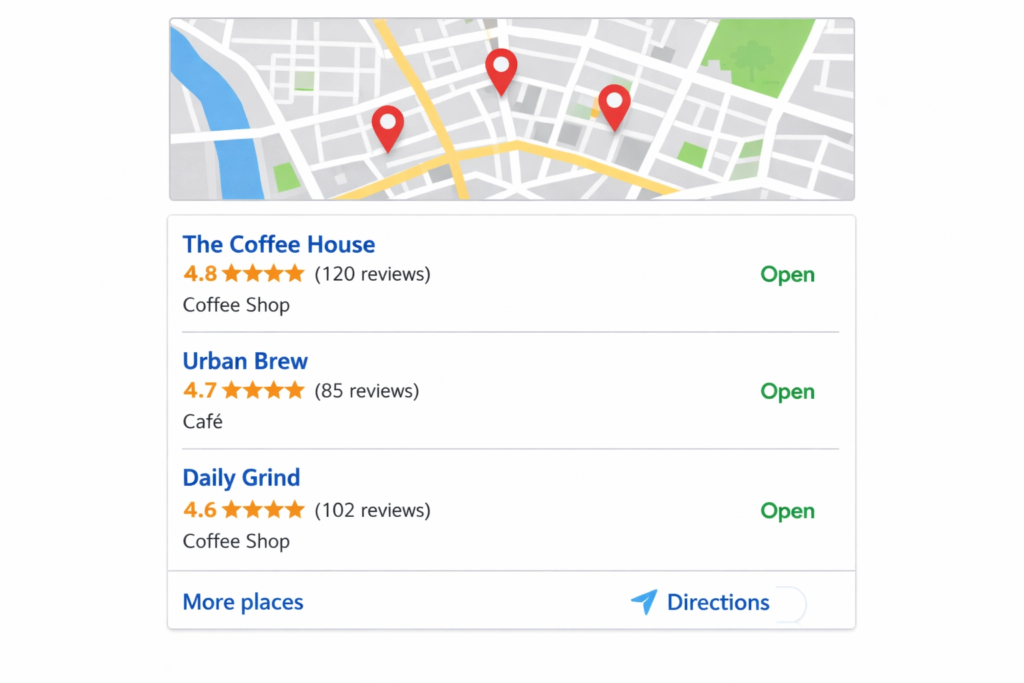 Local business listings helping companies get found on Google