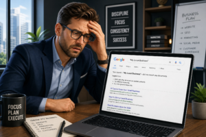 Website not ranking on Google search results page