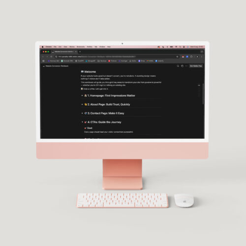 Website Conversion Workbook